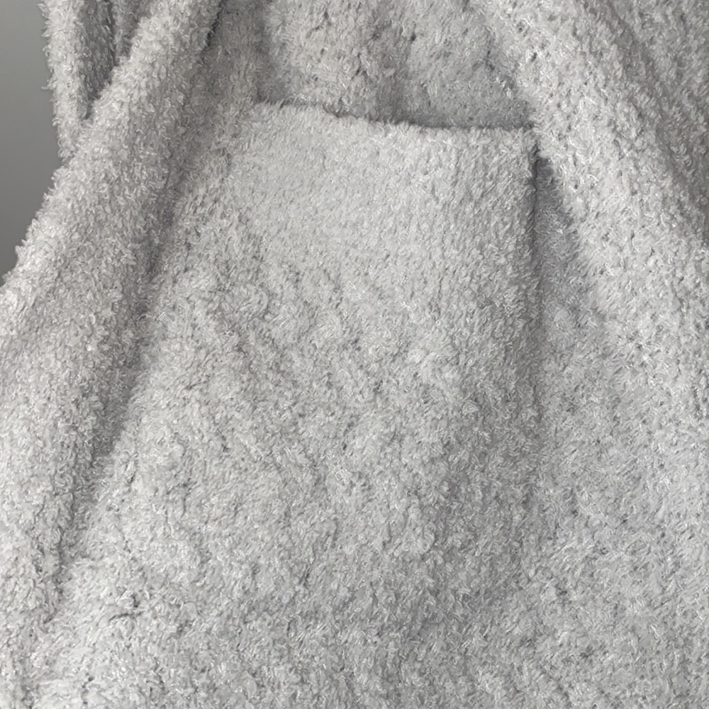 Cozy Gray Women's Robe - Picture 7 of 14